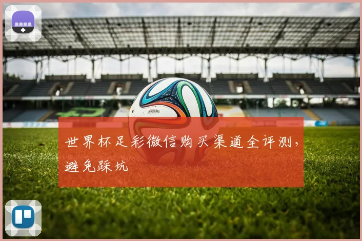 世界杯足彩微信购买渠道全评测,避免踩坑